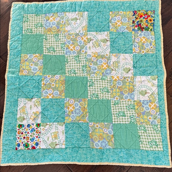 Handmade Baby Quilt - Picture 2 of 10